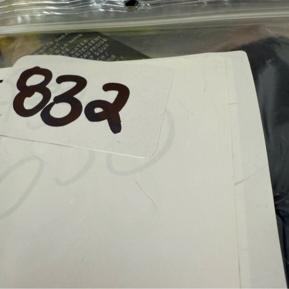 Vintage Oleg Cassini Black Lion Sequin Sweater Angora Lambswool Artsy L - Picture 9 of 10